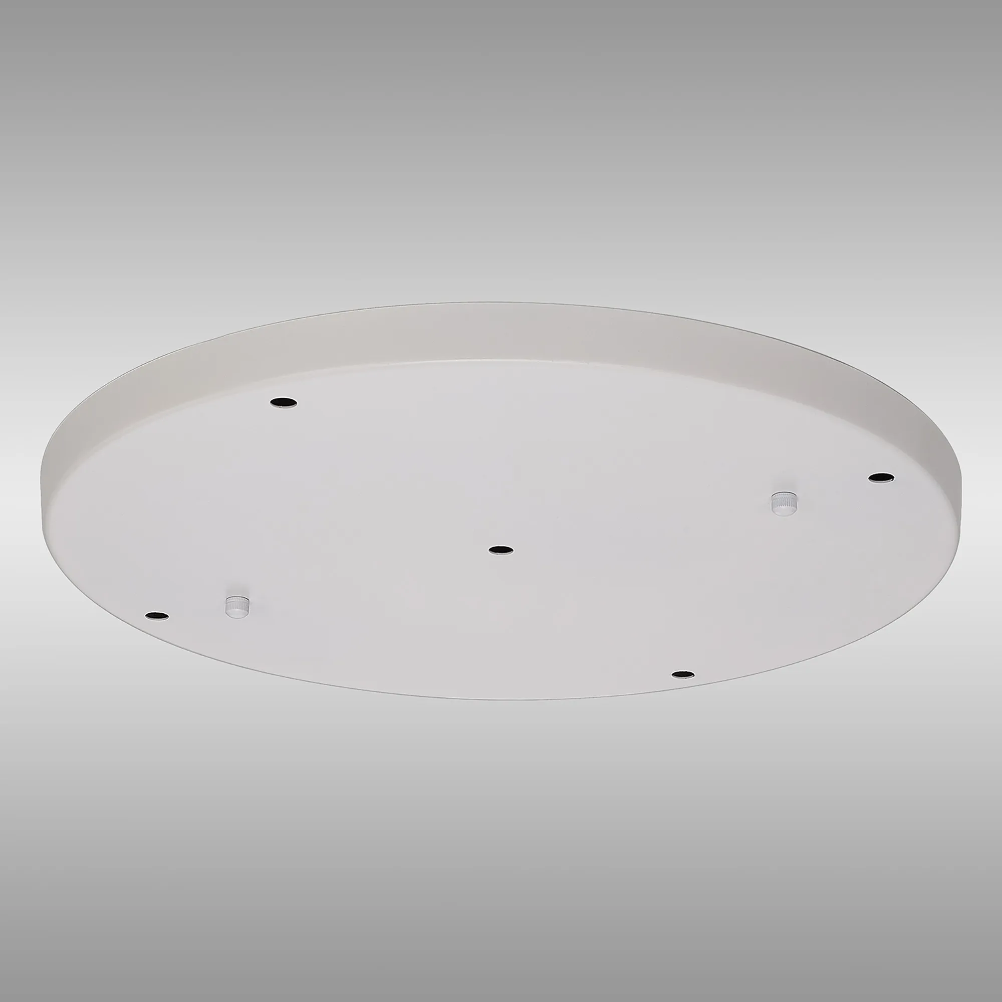 Hayes 5 Hole 40cm Round Ceiling Plate White D0830WH  Deco Hayes White